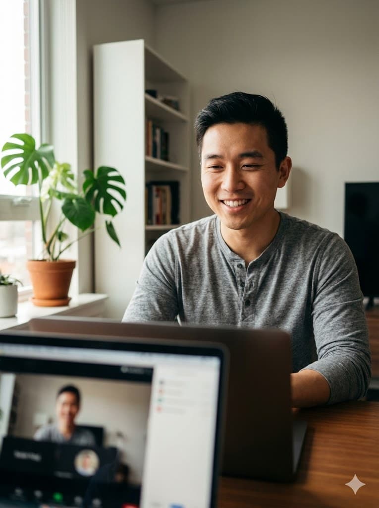 Professional insurance agent consulting with a client about coverage options in a welcoming office setting